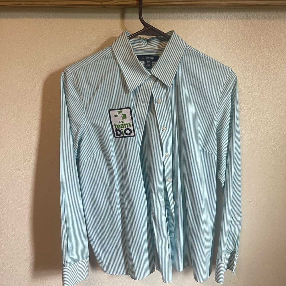 Light Blue Pinstripe Shirt
